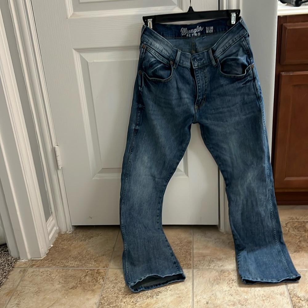 Men’s wrangler retro slim boot 30x30